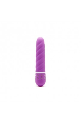 Δονητής - DIAMOND TWIST VIBRATOR PURPLE S4F05123