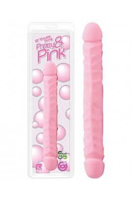 Διπλός Δονητής - PRETTY AND PINK DOUBLE DONG 12 S4F03557