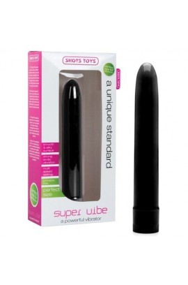 Δονητής - SUPER VIBE VIBRATOR BLACK LARGE S4F04934