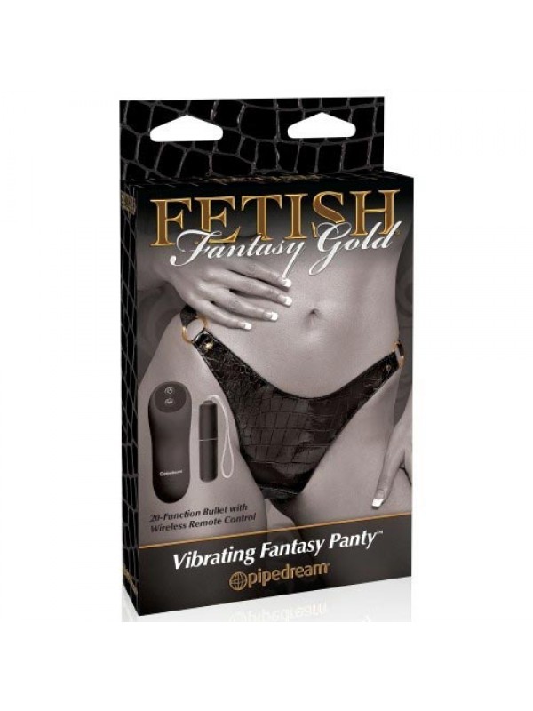 Εσώρουχο με δόνηση - FETISH FANTASY GOLD VIBRATING FANTASY PANTY S4F04796