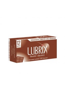 Προφυλακτικά - LUBRIX CHOCOLATE CONDOMS 12 UNITS S4F00710