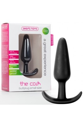 Πρωκτική Σφήνα - THE CORK ANAL PLUG BLACK SMALL S4F04654