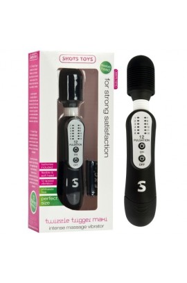 Δονητής - TWIZZLE TRIGGER MAXI MASSAGER BLACK S4F01248